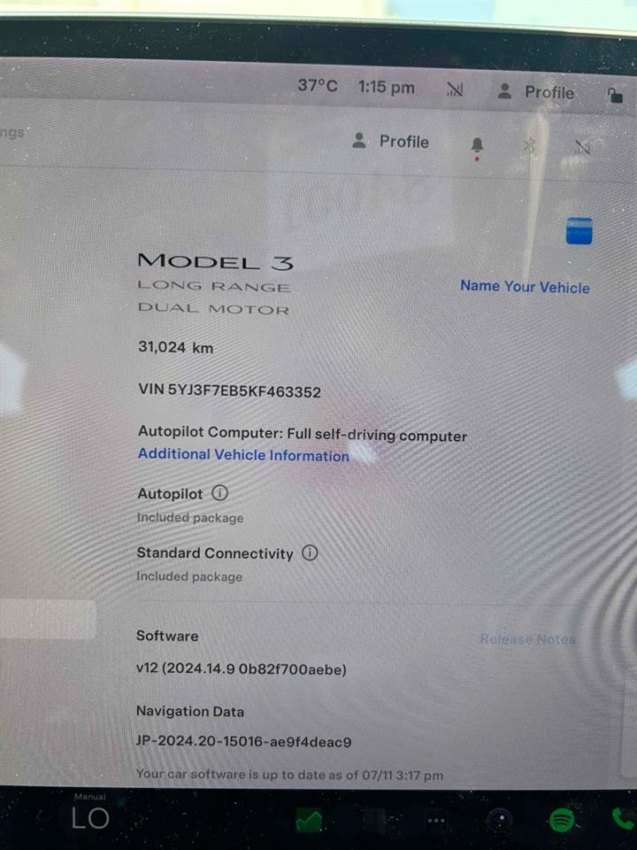 2019 Tesla Model 3